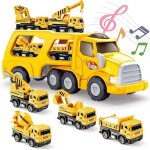 Haopyou - camion jouet enfant 1 2 3 4 5 6 ans garcon cadeau enfant 1 - 6 ans garcon petite voiture enfant ...