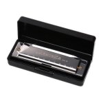 Harmonica diatonique - cl de c - 10 trous - argent - pour enfants et adultes dbutants