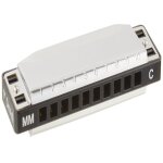 Harmonica - lee oskar - melody maker - do majeur - 10 trous diatoniques - couvercle en inox