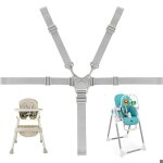 Harnais de chaise haute universel sangle de chaise réglable pour enfant avec boucle pom clip de ceinture ... Harnais de chaise haute universel sangle de chaise réglable pour enfant avec boucle pom clip de ceinture ...