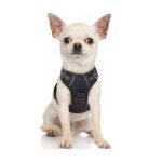 Harnais chien anti traction noir xs harnais chien avec poignée facile à mettre gilet réglable réfléchissant ... Harnais chien anti traction noir xs harnais chien avec poignée facile à mettre gilet réglable réfléchissant ...