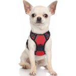 Harnais chien anti traction rouge xs harnais pour petit chien avec poignée facile à mettre gilet réglable ... Harnais chien anti traction rouge xs harnais pour petit chien avec poignée facile à mettre gilet réglable ...