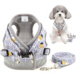 Harnais et laisses pour chiens anti traction réglable réfléchissant mesh rembourré harnais veste pour ... Harnais et laisses pour chiens anti traction réglable réfléchissant mesh rembourré harnais veste pour ...