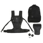 Harnais de poitrine multi - porteurs réglable en nylon durable et confortable avec double sangle pour ... Harnais de poitrine multi - porteurs réglable en nylon durable et confortable avec double sangle pour ...