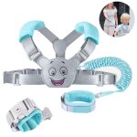 Harnais sac � dos 2 en 1 pour enfant bracelet anti - perte et attache de s�curit�.