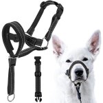 Harnais de t�te licol pour chien avec sangle de s�curit� harnais anti - traction pour chien collier de ...
