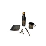 Harry potter - coffret cadeau (bouteille + mug + carnet + stylo - bille + porte - clef)