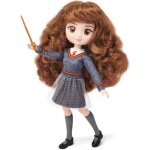 Harry potter - poupe hermione 20cm - uniforme de poudlard + baguette magique - wizarding world