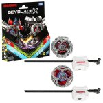 Multipack - hasbro - beyblade x transformers - optimus prime 4 - 60p - megatron 4 - 80b - 2 toupies et ...