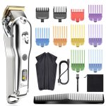 Hatteker tondeuse � cheveux et barbe professionnelle tondeuse de pr�cision hommes ipx7