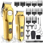 Hatteker tondeuse cheveux homme kit ? tondeuse barbe ipx7 �tanche t - lame professionnelle rechargeable ...