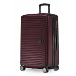 Hauptstadtkoffer mitte ? valise moyenne 68 x 45 x 25 cm (jusqu?� 33 cm) 88 l bordeaux rigide abs avec ...