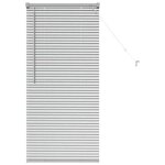 Haut de gamme - store de fen�tre avec des rideaux argent aluminium eu03 7240173