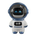 Le haut - parleur astronaute ai voix intelligente bluetooth haut - parleur horloge petite veilleuse cadeau ...