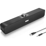 Haut parleurs pc enceintes dordinateur avec jack 35 mm barre de son aliment�e par usb enceinte pc pour ...