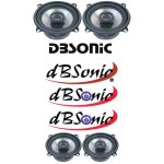 Haut - parleurs voiture - dbsonic - coaxiaux 16cm - 200w - 4? - membrane polypropyl�ne