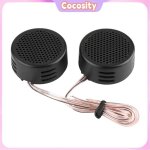 Haut - parleur de voiture noir 12v 500w mini - parleur de voiture audio tweeter 35 mm 98db haut - haut ...