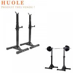 Hauteur r�glable de 105 � 160 cm support multifonctionnel pour squats avec halt�res s�parable charge ...