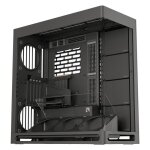 Bo�tier moyen tour - aerocool - havn hs420 vgpu - noir - verre tremp� - gestion des c�bles optimis�e