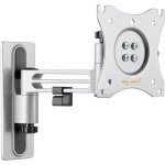 Hc1 - 2l - support mural pour tv de camping - car et caravane - pivotant et inclinable - compatible vesa ...