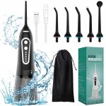 Hydropulseur portable - hdeye - professionnel - 6 buses - 300 ml - ipx7 - 5 modes