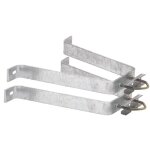 Hdsat paire detriers fixation murale d�port 30 cm mat antenne tv tnt sat