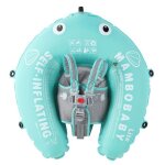 Heccei bouee pour bebe self - gonflable bou�e b�b� flotteur bebe doux pour la peau bague de natation ...