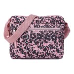 Hedgren sac  paule bandoulire vieux rose noir pour femme - inner city eye shoulder bag rfid m print ...