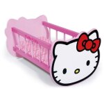 Hello kitty - berceau en bois pour poupe 44, 5 x 29 x 25 cm