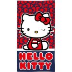 Hello kitty - drap de bain - serviette de plage - microfibre 70x140 cm.