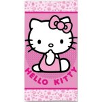 Hello kitty - drap de bain - serviette de plage - microfibre 70x140 cm.