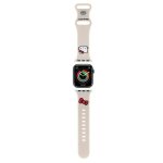 Hello kitty silicone kitty head - bracelet pour apple watch 38 / 40 / 41 mm (beige)