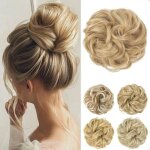 Henf - chignon postiche cheveux grande postiches bouclés ondulés chouchou cheveux naturel faux chignon ... Henf - chignon postiche cheveux grande postiches bouclés ondulés chouchou cheveux naturel faux chignon ...