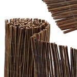 Hengda canisse en osier naturel brise - vue balcon �pais 90 x 500cm occultation 85% ombrage ou d�limitation ...