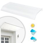 Hengda marquise auvent de porte dentr�e avec support central40 * 80cmpolycarbonate transparent