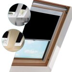 Hengda store occultant s06 - 100 % occultant - cadre en aluminium argenté pour fenêtre de toit velux ... Hengda store occultant s06 - 100 % occultant - cadre en aluminium argenté pour fenêtre de toit velux ...