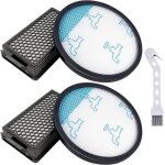 Hepa lot de 4 filtres pour aspirateur rowenta compact power xxl ro4825ea ro4871ea ro4855ea ro4881ea zr780000 ...