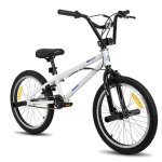 Hiland 20 kids bmx freestyle bike rotation  360 degrs?avec 2 repose - pieds en acier et roue libre ...
