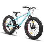 Hiland vlo pour enfants 26 pouces  pneus larges shimano 7 vitesses vlo de plage et de neige pour enfants ...
