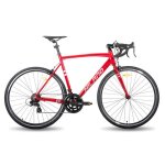 Hiland vélo de route 2814 vitessescadre en aluminium 700cvélo de villepour hommes et femmesmrouge Hiland vélo de route 2814 vitessescadre en aluminium 700cvélo de villepour hommes et femmesmrouge
