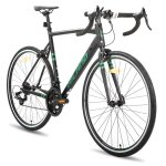 Hiland vélo de route 2814 vitessescadre en aluminium 700cvélo de villepour hommes et femmess - 490mmnoir ... Hiland vélo de route 2814 vitessescadre en aluminium 700cvélo de villepour hommes et femmess - 490mmnoir ...