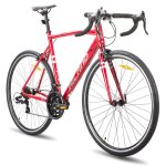 Hiland v�lo de route 2814 vitessescadre en aluminium 700cv�lo de villepour hommes et femmess - 490mmrouge ...