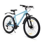 Hiland vtt adulte 275 pouces unisexe 21 vitesses cadre en aluminium fourche � suspension freins � disque ...
