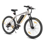 Hiland vtt �lectrique 26 pouces avec batterie amovible moteur 250w 36v v�lo �lectrique 7 vitesses 25km ...