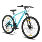 Hiland vtt roues  rayons 21 vitesses cadre aluminium roues 29 pouces freins  disque vtt homme et femmebleu ...