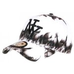 - hip hop honour - casquette ny blanche et noire look streetwear fashion baseball fire - blanc