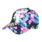 - hip hop honour - casquette ny bleue et rose fleurs tropicale fashion baseball hawai - bleu - hip hop honour - casquette ny bleue et rose fleurs tropicale fashion baseball hawai - bleu