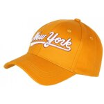 - hip hop honour - casquette ny jaune retro chic en coton bronxa baseball - jaune