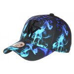 - hip hop honour - casquette ny noire et bleue streetwear city baseball smoky - bleu - hip hop honour - casquette ny noire et bleue streetwear city baseball smoky - bleu