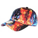 - hip hop honour - casquette ny orange et bleue print flammes streetwear baseball fire - orange - hip hop honour - casquette ny orange et bleue print flammes streetwear baseball fire - orange
